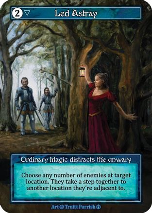 Led Astray (Foil)  - Arthurian Legends Foil