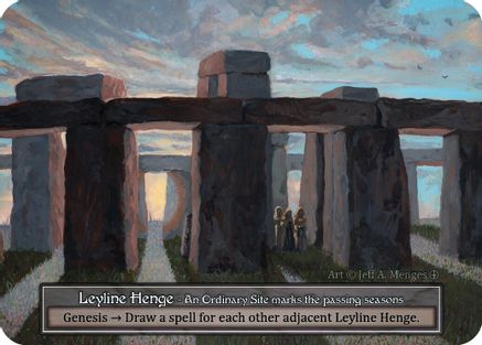 Leyline Henge (Foil)  - Arthurian Legends Foil