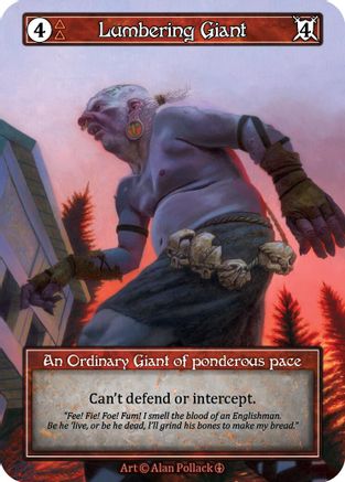Lumbering Giant (Foil)  - Arthurian Legends Foil