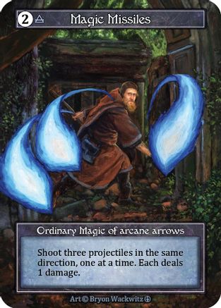 Magic Missiles (Foil)  - Arthurian Legends Foil