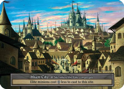 Major City (Foil)  - Arthurian Legends Foil