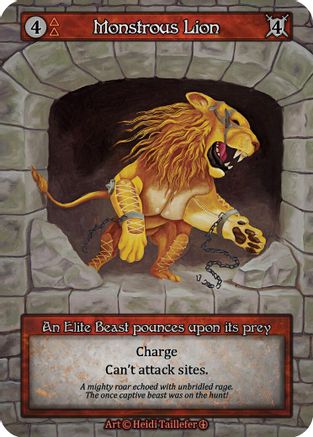 Monstrous Lion  - Arthurian Legends