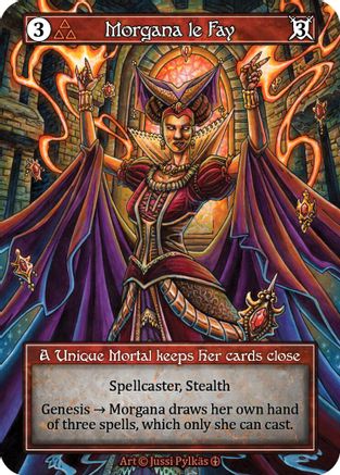 Morgana le Fay (Foil)  - Arthurian Legends Foil