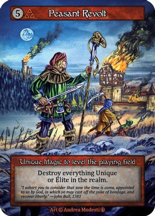Peasant Revolt  - Arthurian Legends