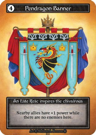 Pendragon Banner (Foil)  - Arthurian Legends Foil