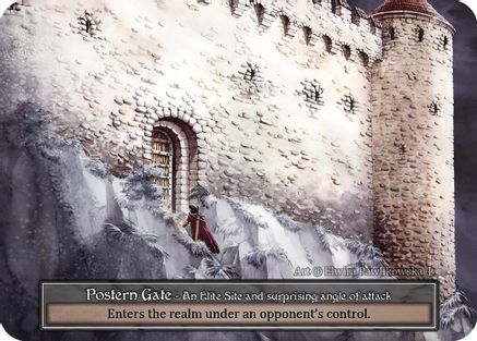 Postern Gate (Foil)  - Arthurian Legends Foil