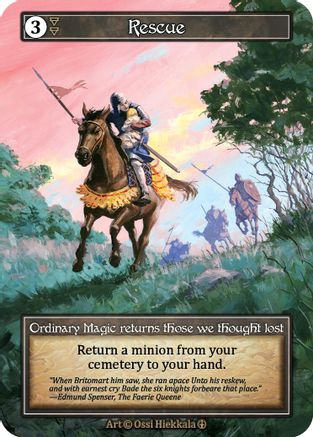 Rescue (Foil)  - Arthurian Legends Foil