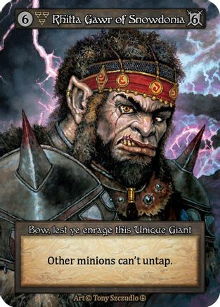 Rhitta Gawr of Snowdonia  - Arthurian Legends