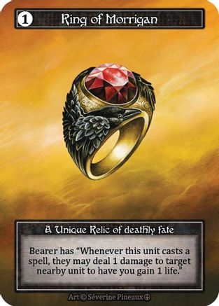 Ring of Morrigan (Foil)  - Arthurian Legends Foil