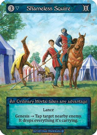 Shameless Squire  - Arthurian Legends