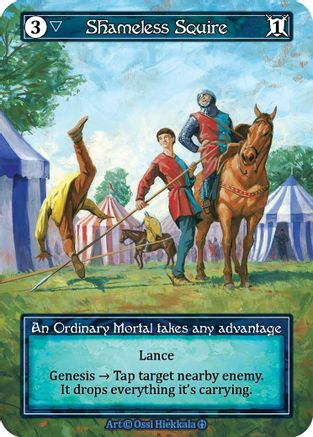 Shameless Squire (Foil)  - Arthurian Legends Foil