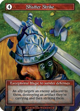 Shatter Strike (Foil)  - Arthurian Legends Foil