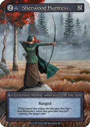 Sherwood Huntress  - Arthurian Legends