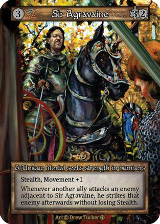 Sir Agravaine  - Arthurian Legends