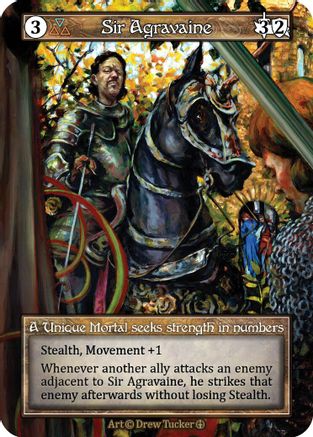 Sir Agravaine (Foil)  - Arthurian Legends Foil