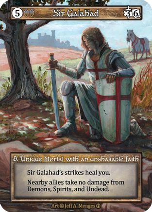 Sir Galahad (Foil)  - Arthurian Legends Foil
