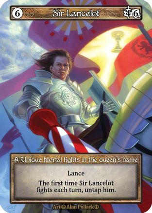 Sir Lancelot (Foil)  - Arthurian Legends Foil