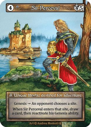 Sir Perceval (Foil)  - Arthurian Legends Foil