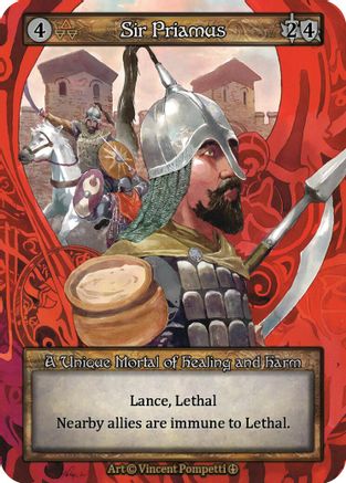 Sir Priamus  - Arthurian Legends