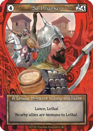 Sir Priamus (Foil)  - Arthurian Legends Foil