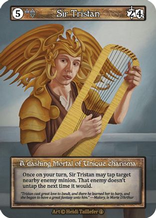 Sir Tristan (Foil)  - Arthurian Legends Foil