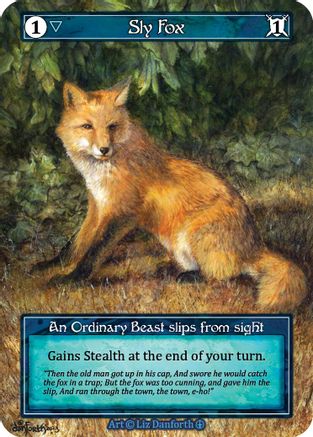 Sly Fox (Foil)  - Arthurian Legends Foil
