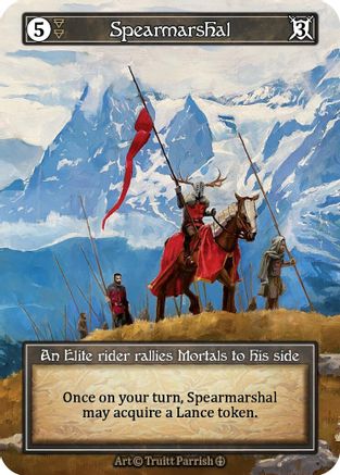 Spearmarshal (Foil)  - Arthurian Legends Foil