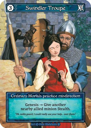Swindler Troupe (Foil)  - Arthurian Legends Foil