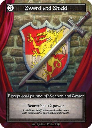 Sword and Shield (Foil)  - Arthurian Legends Foil