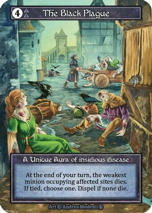 The Black Plague (Foil)  - Arthurian Legends Foil