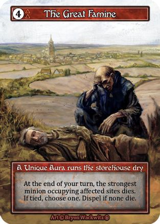 The Great Famine (Foil)  - Arthurian Legends Foil