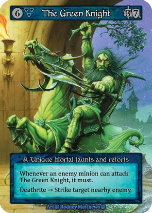 The Green Knight  - Arthurian Legends