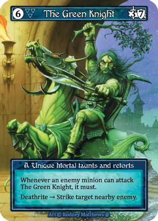 The Green Knight (Foil)  - Arthurian Legends Foil