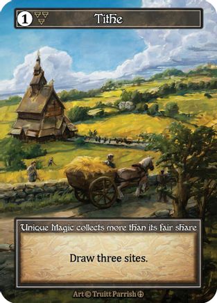 Tithe (Foil)  - Arthurian Legends Foil