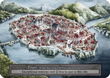 Town (Foil)  - Arthurian Legends Foil