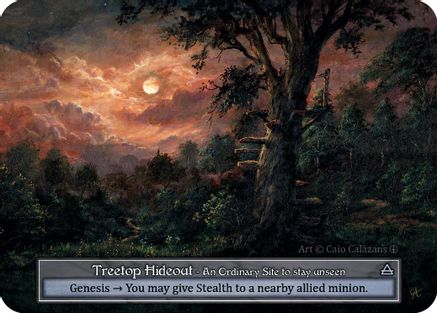 Treetop Hideout (Foil)  - Arthurian Legends Foil