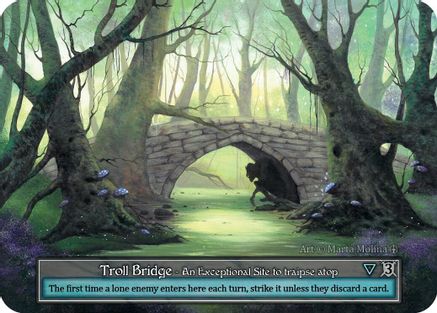 Troll Bridge (Foil)  - Arthurian Legends Foil
