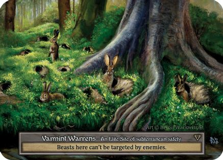 Varmint Warrens (Foil)  - Arthurian Legends Foil