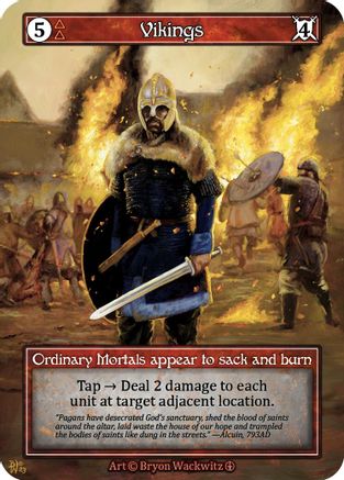 Vikings (Foil)  - Arthurian Legends Foil