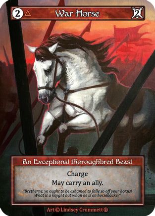 War Horse (Foil)  - Arthurian Legends Foil