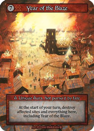Year of the Blaze  - Arthurian Legends