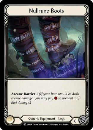 Nullrune Boots (1HB006) - Historic Pack 1 Blitz Deck: Bravo
