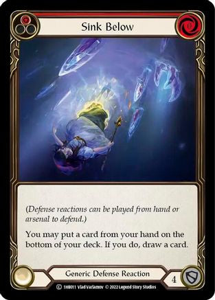 Sink Below (Red) (1HB011) - Historic Pack 1 Blitz Deck: Bravo