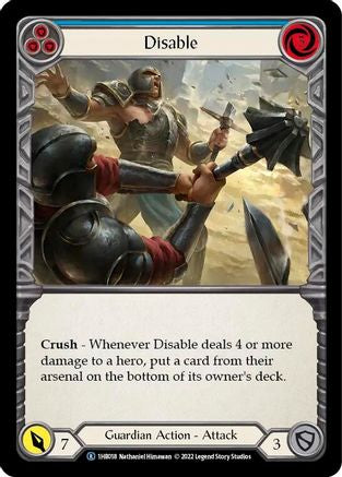 Disable (Blue) (1HB018) - Historic Pack 1 Blitz Deck: Bravo