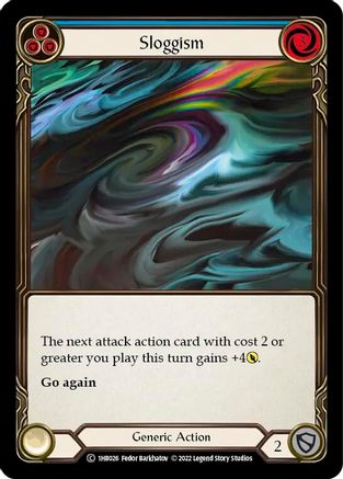 Sloggism (Blue) (1HB026) - Historic Pack 1 Blitz Deck: Bravo