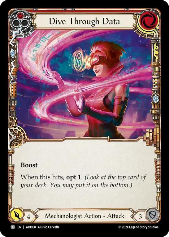 Dive Through Data (Red) Armory Deck