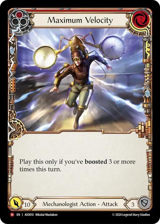 Maximum Velocity Armory Deck
