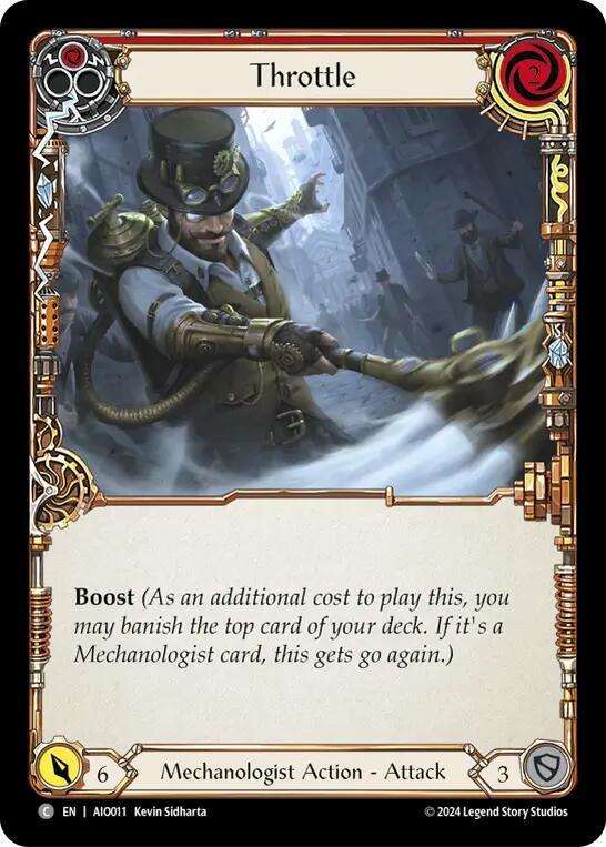Throttle (Red) Armory Deck