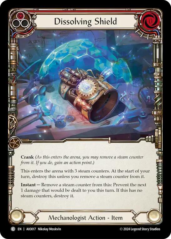 Dissolving Shield (Red) Armory Deck