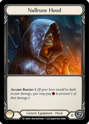 Nullrune Hood (1HD003) - Historic Pack 1 Blitz Deck: Dash